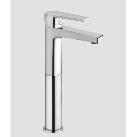 MAMOLI Logos+ rubinetto lavabo monoleva con piletta a bocca alta codice prod: 45060000L001 (1/2)
