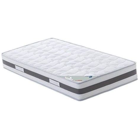 Matelas 160x200 23 cm Ferme - 60 Kg/m3 - 7 Zones de Confort - Confort Optimal - Usage Quotidien - Oreiller Visco Inclus - MATELAS KING MEMORY (1/5)