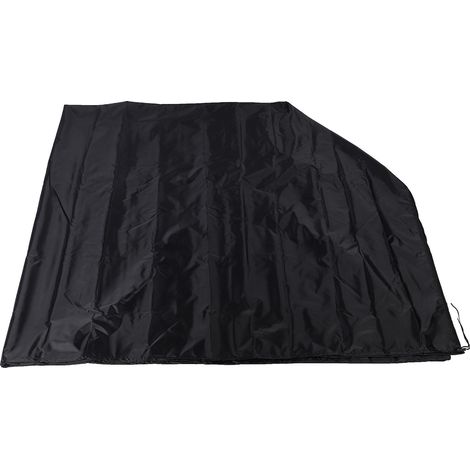 Housse voiturette club Oxford noire étanche pluie – 4 places protection extérieur, protection (1/5)