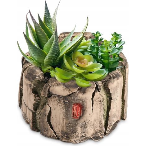 Vaso da fiori decorativo in ceramica in stile retrò con motivo cinese, 1 pezzo (1/3)