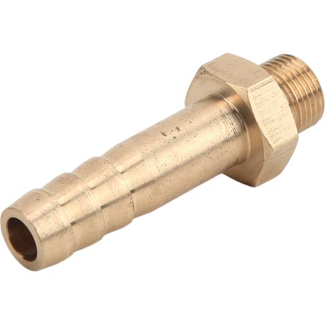 Adaptateur réservoir gaz alliage aluminium 10mm raccord valve pièces avec deux joints caoutchouc pour camping extérieur barbecue (1/5)