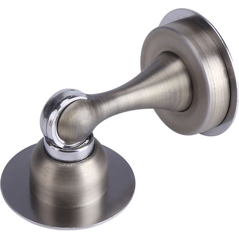 Magnetischer Türstopper aus Edelstahl 304, bronzefarben, zur Wandmontage, 2er-Set, bronzefarben, für den Heimgebrauch (1/5)