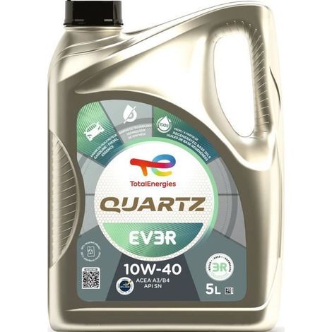 Olio motore - TOTALENERGIES - Quartz EV3R 10W-40 - 5L (1/5)