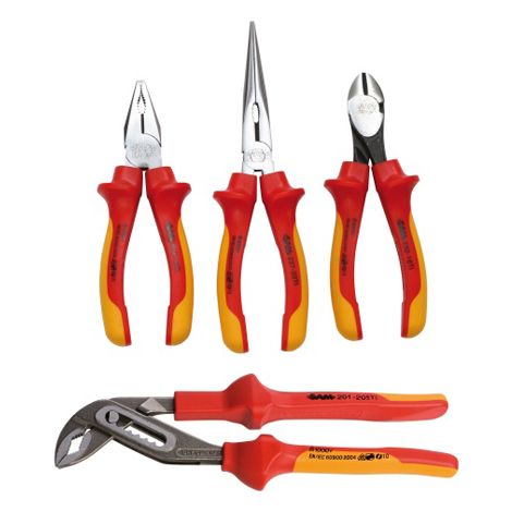 Jeu de pinces SAM, L. (hors tout) 250 mm, 4 pièce(s) ( Prix pour 1 )