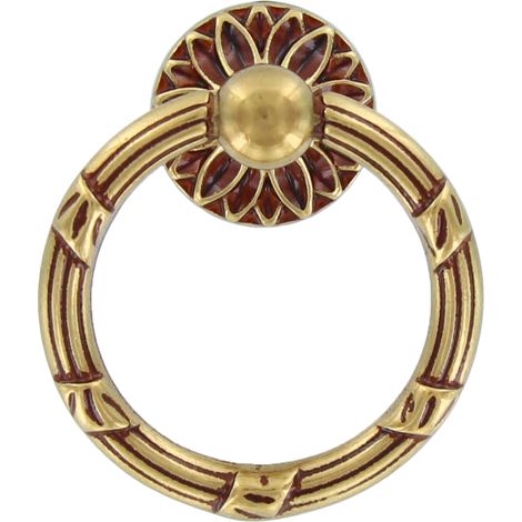 MANIGLIA OTTONE 09236 D 42X49 MM PATINE- 25,0 pz