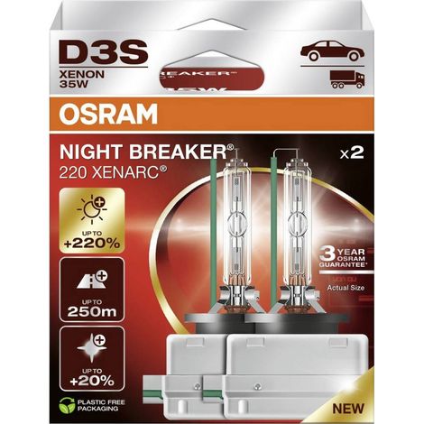 Set Osram Night Breaker Xenarc D3S NL 220%