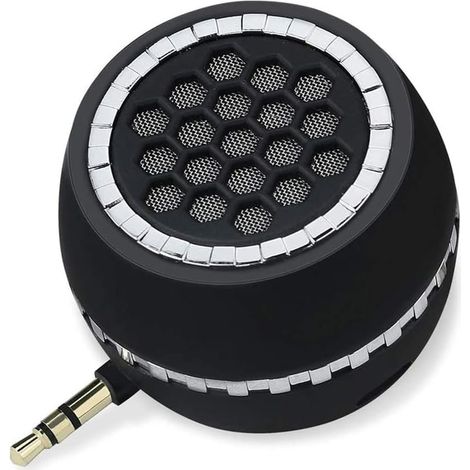 Mini-Handylautsprecher, tragbarer Lautsprecher mit 3,5-mm-AUX-Audioanschluss für Smartphone/Tablet/Computer