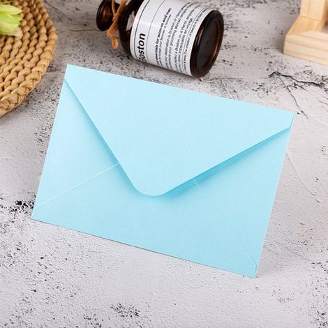 Confezione da 50 mini buste in carta kraft, formato piccolo 16 x 11 cm, ideali per biglietti da visita, regali, bustine di semi, gioielli e piccoli ricordi. (1/5)