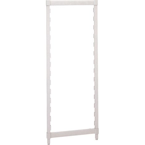 Kit de montants pour rayonnage fixe - Blanc moucheté - Cambro
