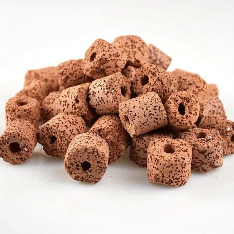 Confezione da 10 anelli per piante acquatiche STYLISH - Materiali filtranti - Anelli per filtri per acquari - Anelli in ceramica per acquari (1/4)