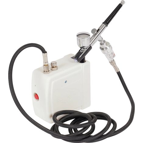 Compresor de aire, funcionamiento automático, aplicación versátil, blanco. (1/2)