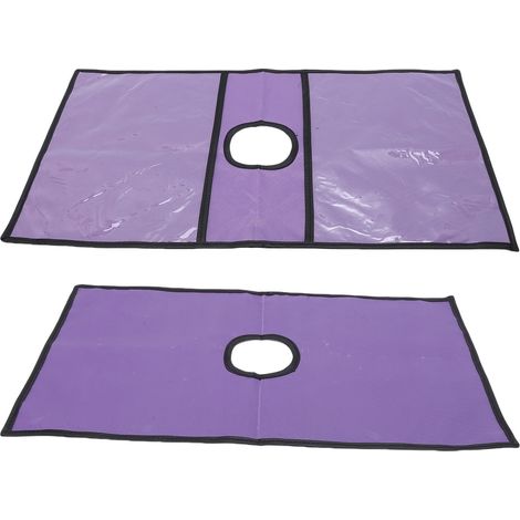 Custodia viola per cono stradale con tasca in tessuto Oxford e copertura in PVC per la sicurezza all'aperto. (1/5)