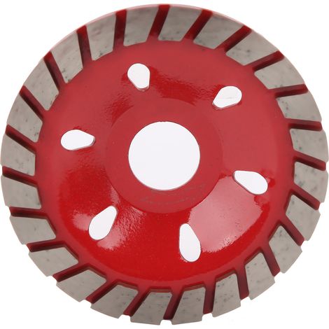Meule à béton 100 x 20 mm, 24 dents, meule diamantée, meule à pierre (1/5)
