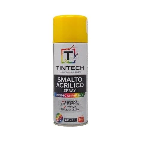 TINTECH SMALTO SPRAY 400ML GIALLO TRAFFICO