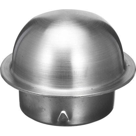Bouche de ventilation 100/150mm acier inoxydable grille d'aération couvercle (1/5)