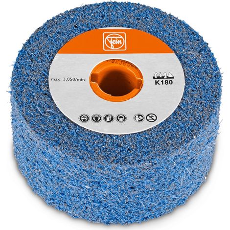 Fein Elastische Schleifwalze Bohrung 19 mm 100 x 50 mm fein - 63721055010 (1/2)