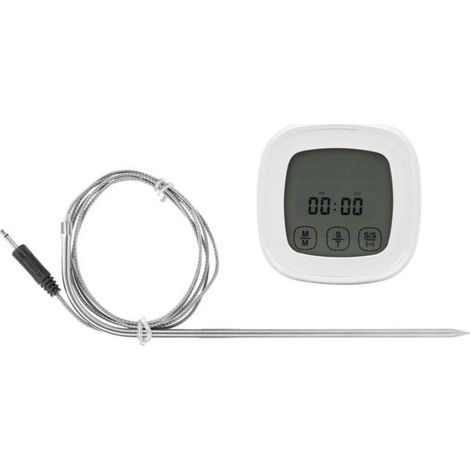 Thermometre Barbecue - Ecran Tactile - Sonde Cuisine - Precis Pour Viande Poisson Volaille - 1 Unite (1/5)