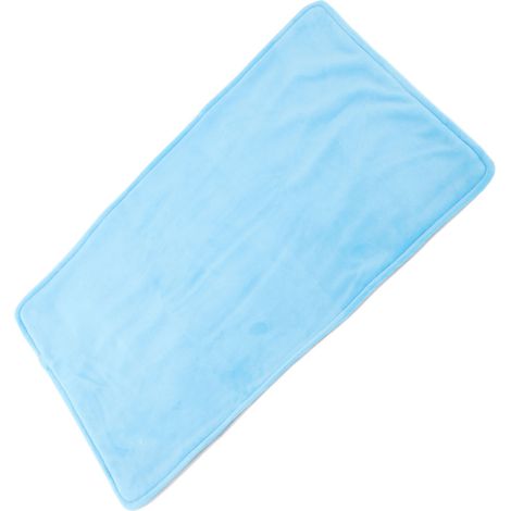Couverture chauffante électrique en graphène à température constante, coussin chauffant électrique USB, couverture chauffante bleue (1/5)