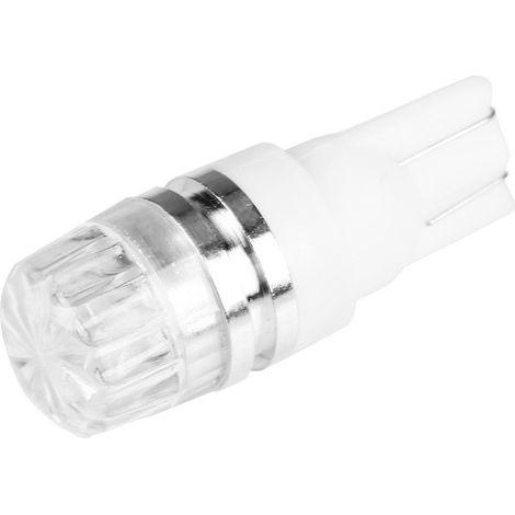 Qiilu Confezione da 10 lampadine LED T10 da 60W per auto, lampadine per fari auto molto luminose, DC 9-30V 6000K 6000LM (bianche) (1/5)