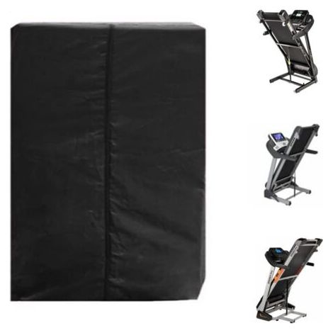 Bâche pour voiture,Housse de Tapis de Course Pliable, Housse Anti poussière Pliable pour Tapis de Course 210D Coupe-Vent, imperméable à la Pluie, bâche en Tissu Oxford,95×75×160cm,noir (1/5)