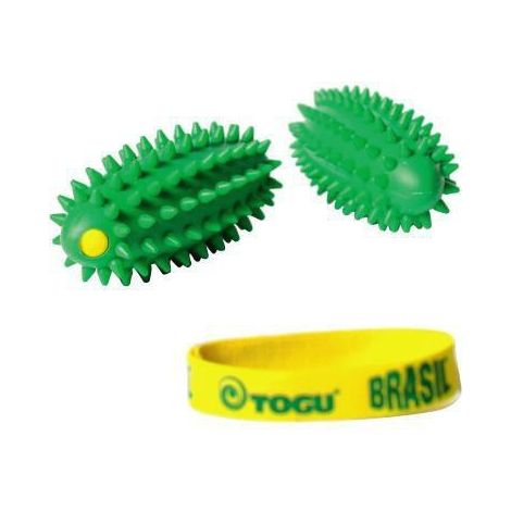 TOGU Ergonomiehandtrainer Brasil 470636 11x5cm grün 2St./Pack. (1/5)