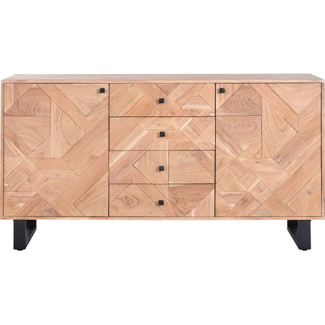 Buffet Acacia Metal 160X40X85 (1/5)