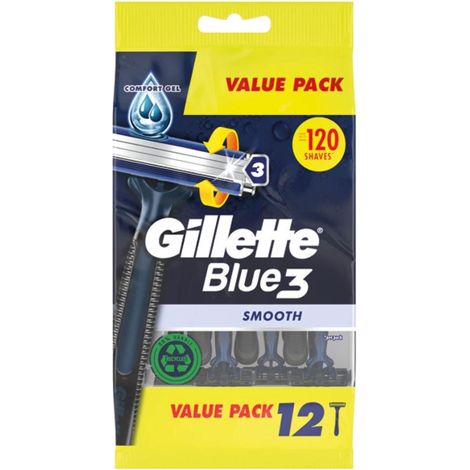 Gillette Blue 3 Smooth 12er