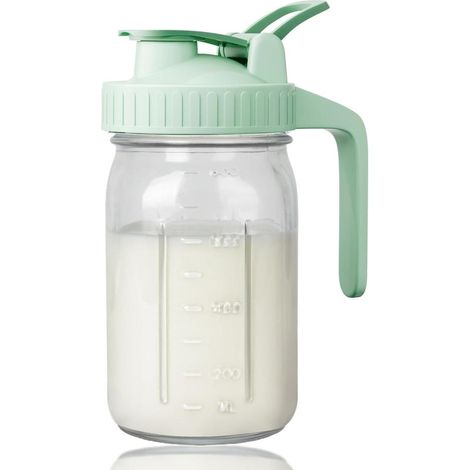 Muttermilch Krug 950ml, 100% luftdicht wasserdicht, Kühlschrank Aufbewahrung, unterwegs Babyflasche (1/5)
