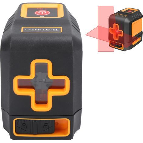 Niveau laser miniature T03, projecteur de ligne infrarouge portable à lumière rouge pour extérieur, étanche IP54 (1/5)