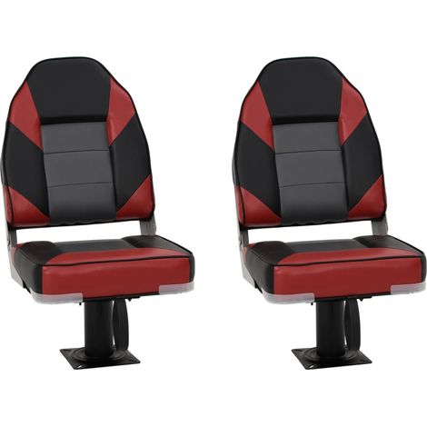 Maison Exclusive - Sedili per Barca 2pz con Supporto Girevole 360°