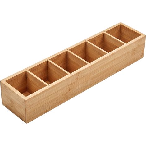 Bambus Schreibtischorganizer, 38 x 8 x 7 cm (1/5)