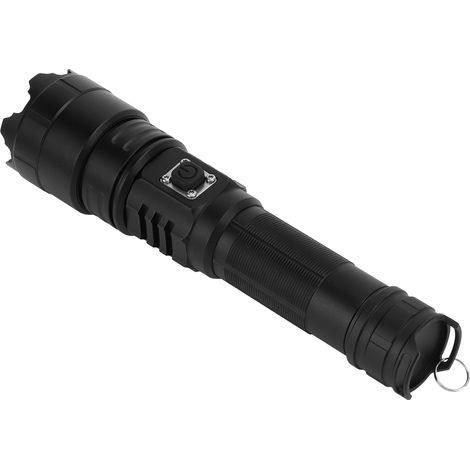 XHP70 Outdoor-Taschenlampe, ultrahelle LED-Taschenlampe, wasserdicht und per USB aufladbar, ideal zum Radfahren, Campen und Wandern. Perfekt für Radfahren, Camping und Wandern. (1/5)