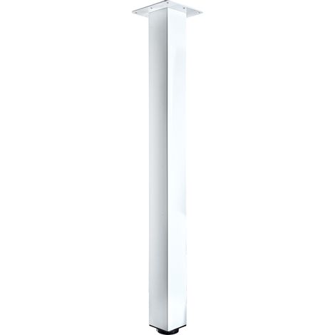 Hettich Design-Tischbein "Mella", eckig, weiß, 700-730x60x60 mm (1/2)