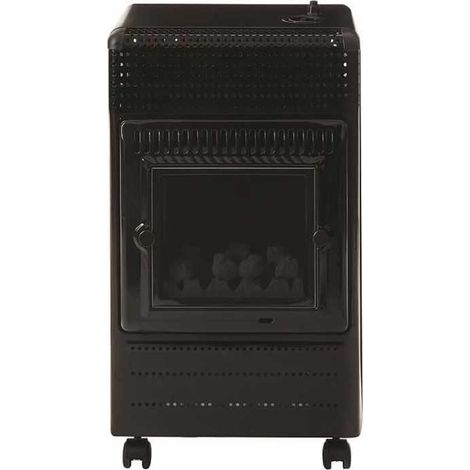 Favex Ektor Fire Gasheizung Schwarz 3400 Watt (1/3)