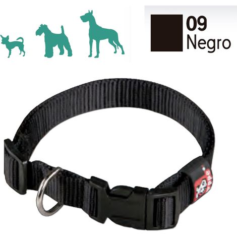 Arppe collar nylon basic regulable rojo 30-44 cm x 2.5 cm