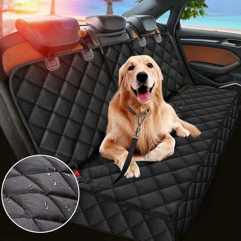 Housse de siège pour chien, housse de siège pour chien imperméable, housse de siège antidérapante, lavable et résistante aux rayures pour voiture, siège arrière de camion (1/3)