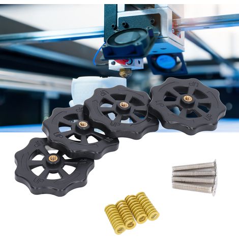 Écrous de Nivellement de Lit Chaud pour Imprimante 3D, Ressorts et Vis d'Ajustement