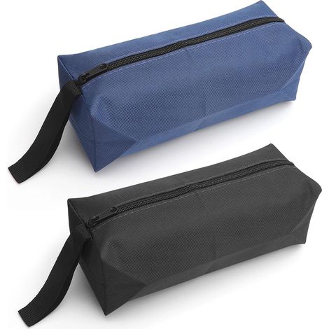 CCYKXA2 piècestrousse a outils(25x9x8 cm)trousse outils moto en polyester 600D, pochette étanche avecsac, petit sac à portable pour moto, électricien (1/5)