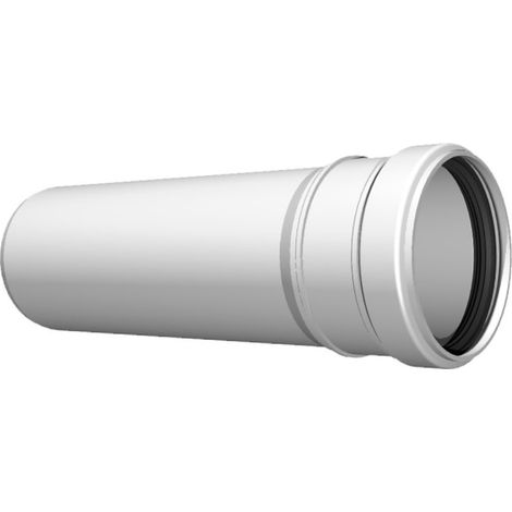 Prolunga T-PP - ø 80 mm - L. 250 mm con guarnizione in EPDM - NORME UNI EN 14471 - UNI 11528 - UNI 7129 - per caldaie a condensazione e scarico vapori di cottura 00000051277