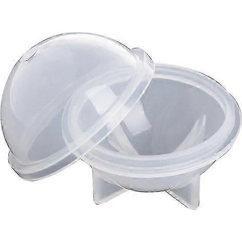 Moule sphérique en résine (20 mm) pour la fabrication de savon et de bombes de bain maison. Moule en silicone transparent pour la décoration de table et la fabrication de résine époxy. (1/5)