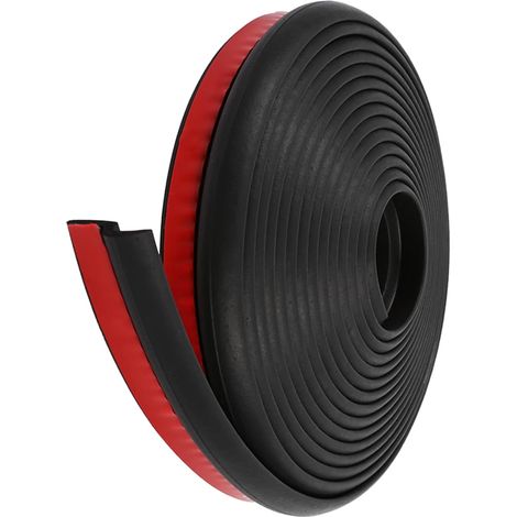 Weatherstrip Protection Universal Fit Maximum Shaped Trucks Black