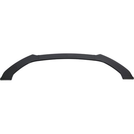 Lame de pare-chocs avant voiture 3 parties spoiler becquet brillant noir universel accessoire extérieur tuning (1/5)