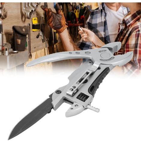 Multifunctional Adjustable Wrench with Screwdriver Bits and Pliers - Survival and Emergency Equipment (1/5)