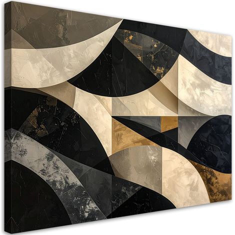 Stampe su Tela, Astrazione geometrica moderna, 30x20 (1/5)