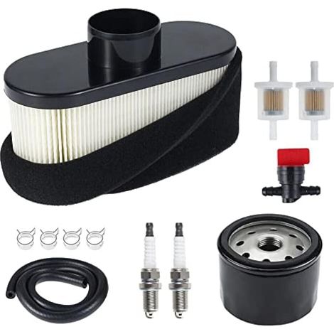 Filtre à air avec kit de réglage pour tondeuse à gazon Kawasaki FR651V FR691V FR730V FS481V Pièces de rechange pour moteur à 4 temps, remplace 11013-0752 (1/4)