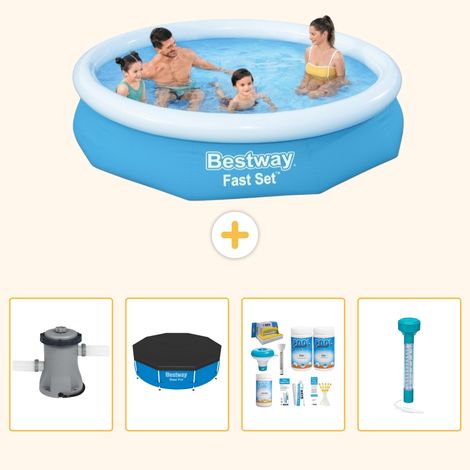 Bestway Bestway Fast Set Ronde - 305x66 cm - 5-pièces S226 (1/5)