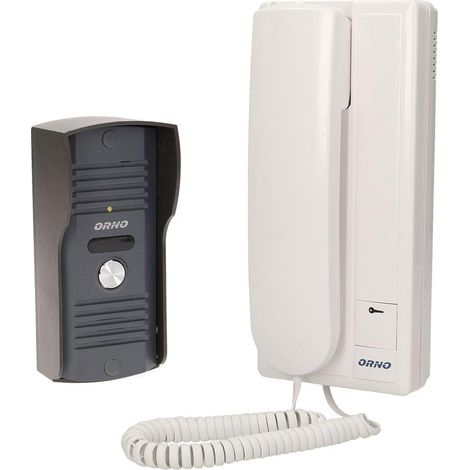 Orno OR-DOM-RL-913 citofono moderno senza fili bianco (1/5)