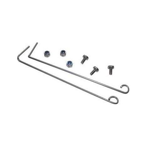 Ressort portillon tambour pour lave-linge – Compatible avec WHIRLPOOL 481209498005 – Résistance accrue – Installation facile