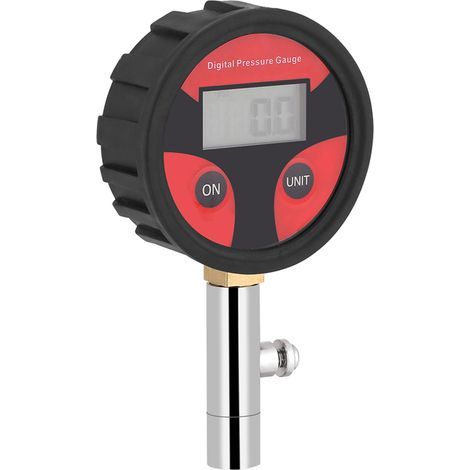 Digital tire pressure gauge, low-cost high-end chip LCD screen tire analysis for home office (1/4)