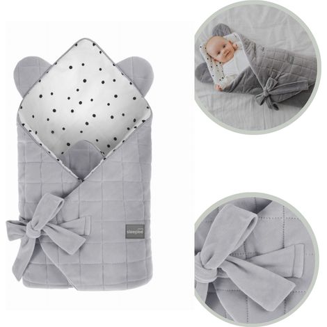 Manta para bebé Royal Baby color gris (1/5)
